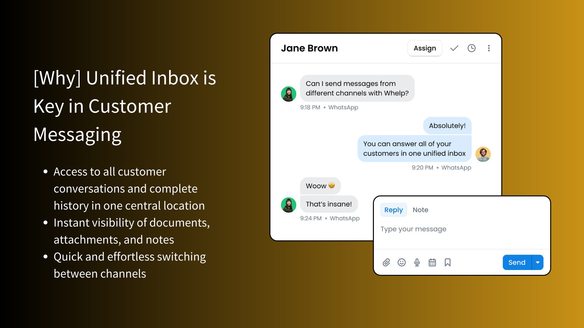 Consumer Inboxes Benefits of a Unified Inbox